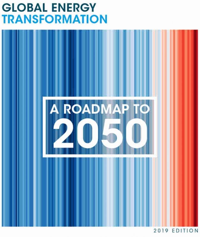 Rapporto Global energy transformation, A roadmap to 2050, di IRENA