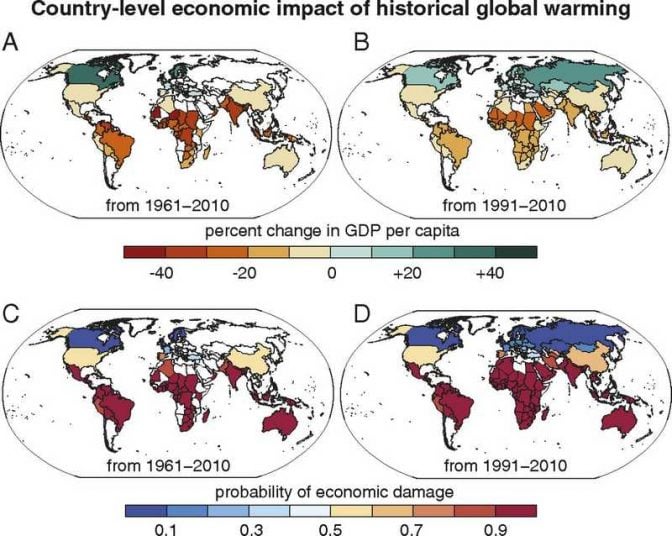 I costi economici dell’inazione climatica