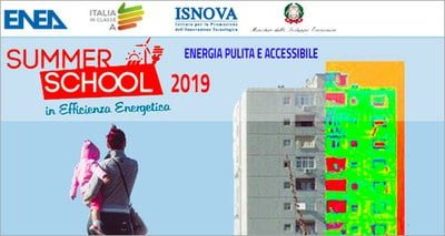 Summer School in Efficienza Energetica 2019 a Roma, 24 - 28 giugno 2019
