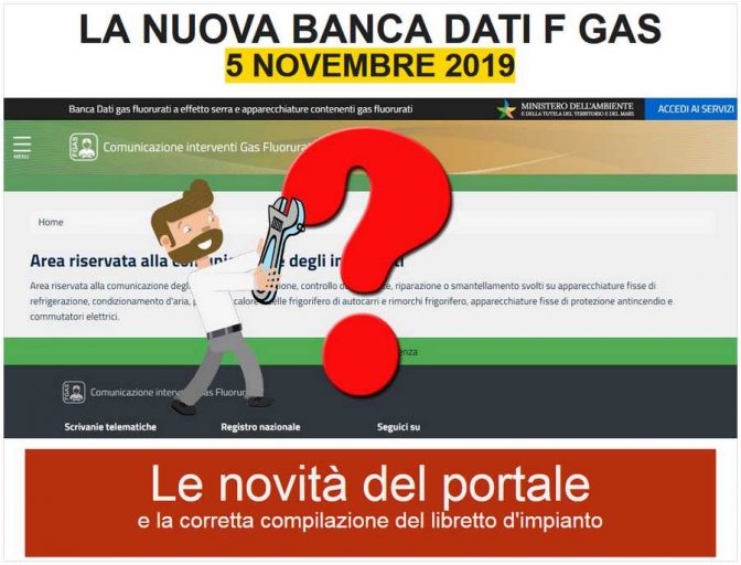 Corso: La nuova banca dati FGas,Vercelli, 5 novembre 2019