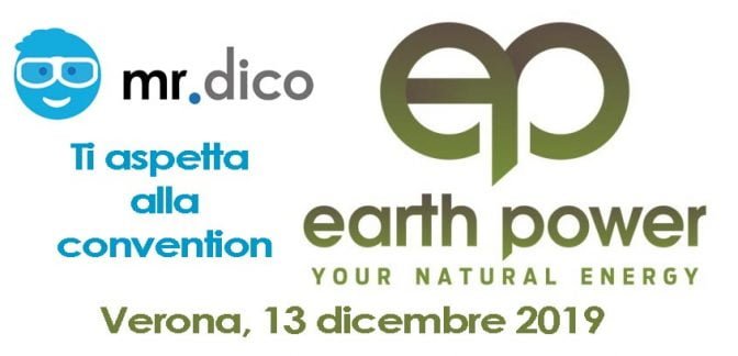 mr.dico alla convention Earth Power 2019, Verona, 13 dicembre 2019