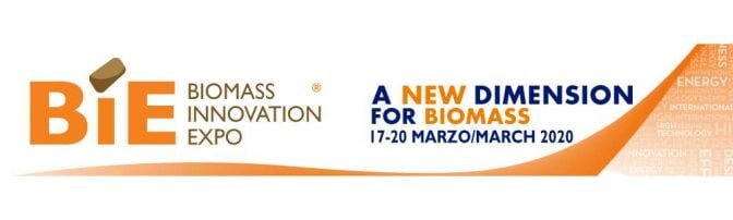 BIE 2020 Biomass Innovation Expo, Milano, 17 – 20 marzo 2020