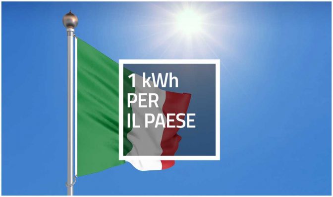 1 kWh per il Paese – Raccolta fondi del GSE e degli operatori del settore FER a sostegno della Protezione Civile