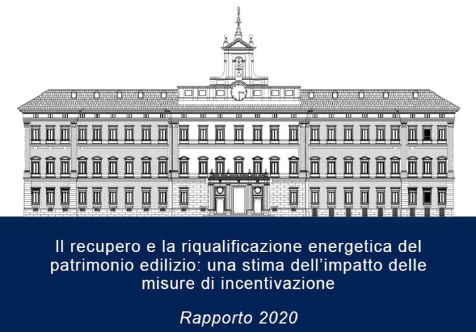 Presentato il rapporto CRESME “Il recupero e la riqualificazione energetica del patrimonio edilizio: una stima dell’impatto delle misure di incentivazione”