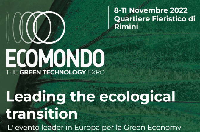 Ecomondo 2022, 8-11 Novembre 202, Rimini