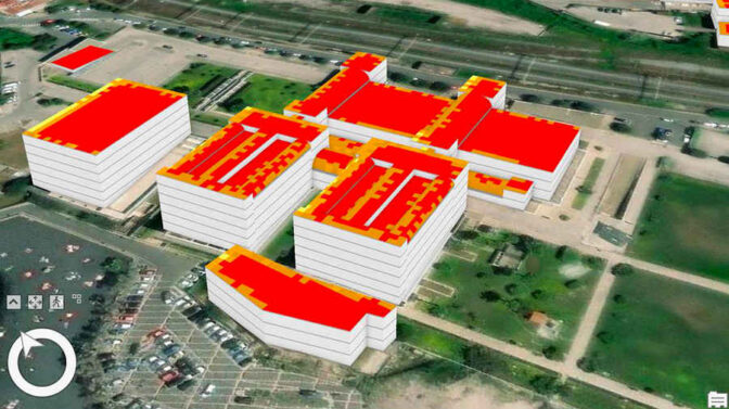 ENEA crea una mappa per calcolare il potenziale del fotovoltaico in città